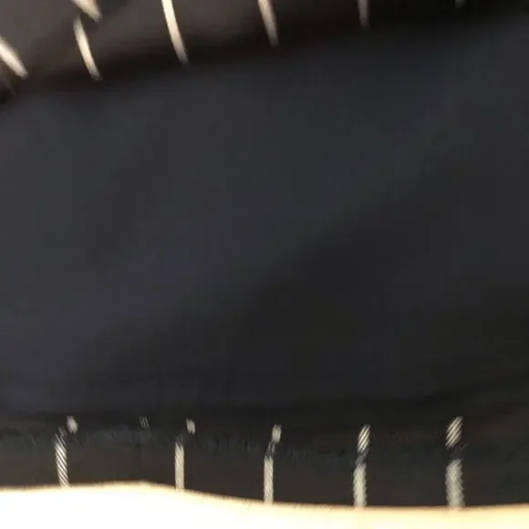 Endless Rose Crop Top, Navy Blue w/White Stripe - Picture 6 of 7